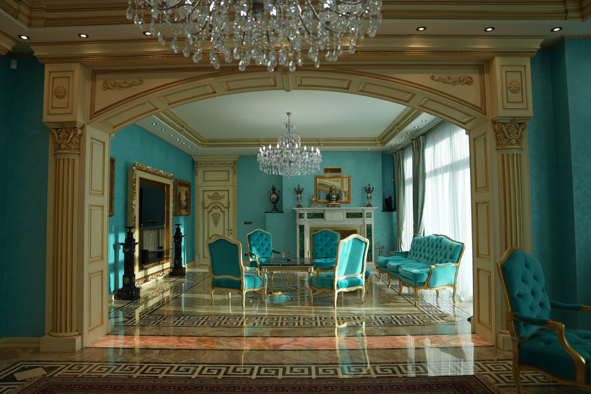 Architectural composition — grand salon