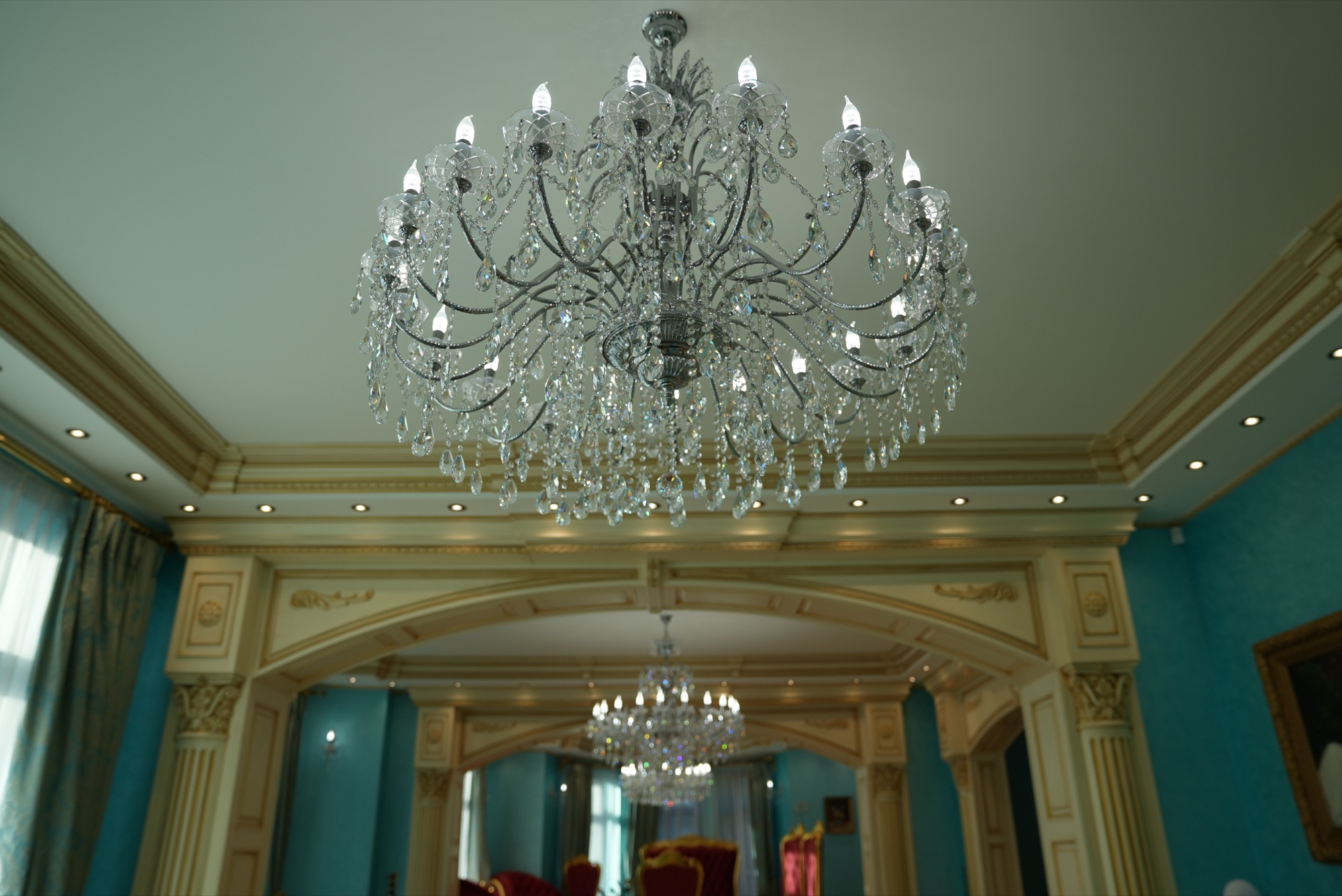 Swarovski crystal chandelier
