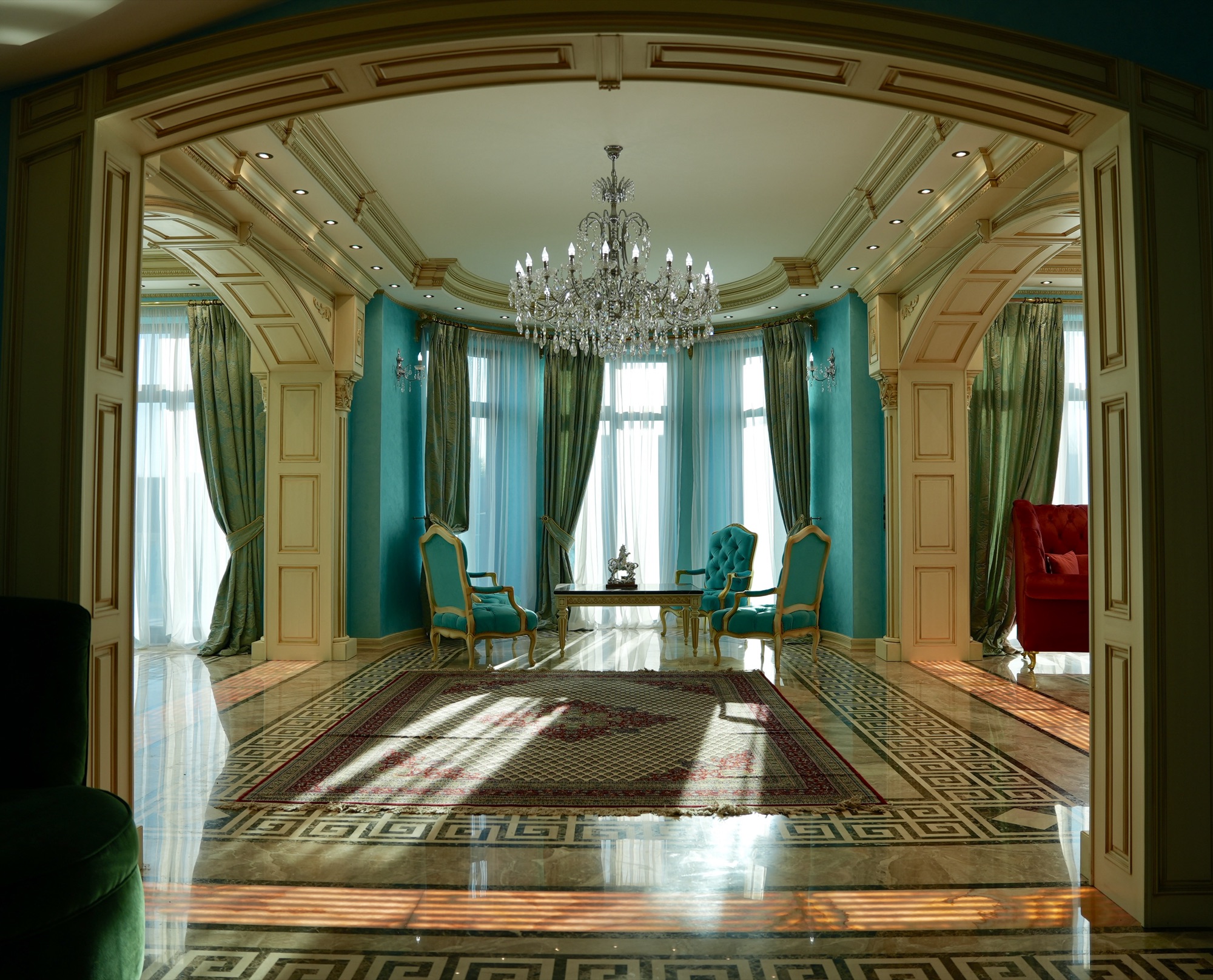 Residence grounds & interior